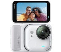 Insta360 GO Ultra miniaturní akční kamera, 4K Ultra HD, 60fps, magnetický systém uchycení, bílá INST490