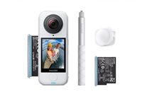 Insta360 X4 Air Starter Bundle akční kamera, Bílá, 8K / 30fps, 4K/ až 60fps, 6osý gyroskop, 360°, Active HDR, vo INST762
