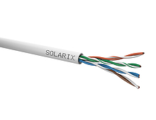 Instalační kabel Solarix CAT5E UTP PVC Eca 100m/box SXKD-5E-UTP-PVC