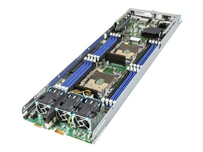 Intel Compute Module HNS2600BPS24R - Server - list - 2-směrný - RAM 0 GB - bez HDD - AST2500 - GigE