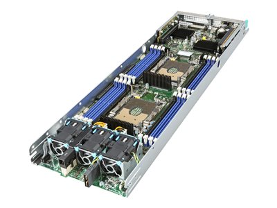 Intel Compute Module HNS2600BPSR - Server - list - 2-směrný - RAM 0 GB - bez HDD - GigE, 10 GigE -