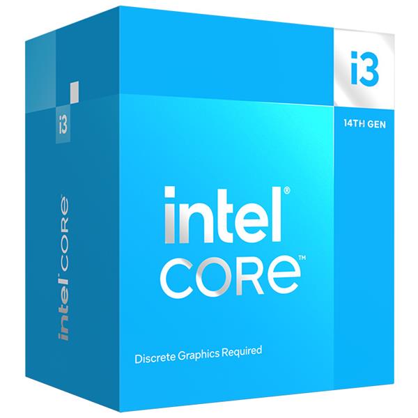 Intel® Core™i3-14100F processor, 3.50GHz,12MB,LGA1700, BOX, s chladičom BX8071514100FSRMX2x