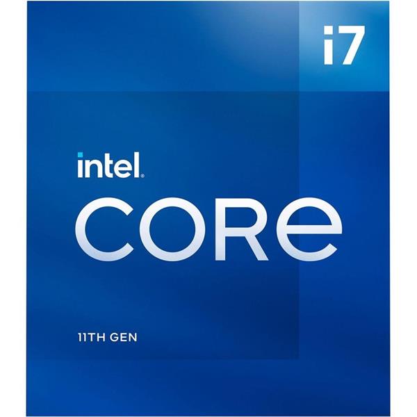 INTEL Core i7-11700KF / Rocket Lake / LGA1200 / max. 5,0GHz / 8C/16T / 16MB / 125W TDP / bez VGA / BOX be BX8070811700KF