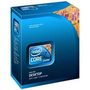 Intel® Core™i7-860 processor, 2,8GHz, 1066MHz, 8MBL3, Socket 1156 BX80605I7860