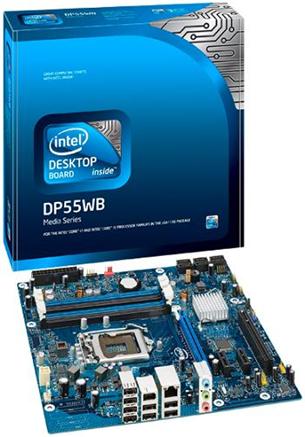 Intel® DP55WB soc.1156 P55 DDR3 mATX RAID PCIe FW GL BLKDP55WB