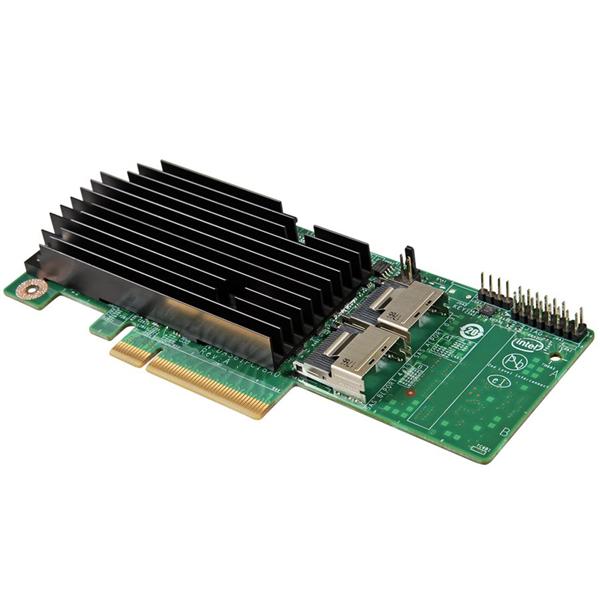Intel RAID Controller RMS25PB080 (LSI2208 ROC, PCIe 2.0 X8 Slot, 8Port Internal SAS/SATA, 1GB DDR3, RAID 0,1,10,5,50,6,