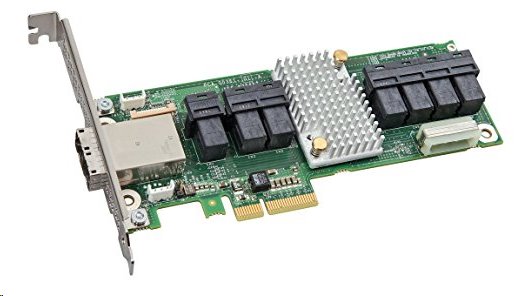Intel RAID Expander RES3FV288 28 Internal and 8 External Port SAS/SATA 12Gb Expander Card - Karta ř