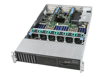 Intel Server System R2208WFTZSR - Server - instalovatelný do racku - 2U - 2-směrný - RAM 0 GB - SAT
