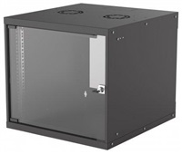 Intellinet 19" BASIC rozvádzač 9U/560mm, čierny, rozložený flatpack 714808