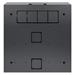 Intellinet Low-Profile 19" Cabinet, 4U Horizontal and 2U Vertical Rails, nástěnný rozvaděč, černý 713689