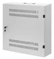 Intellinet Low-Profile 19" Cabinet, 4U Horizontal and 2U Vertical Rails, nástěnný rozvaděč, šedý 713641