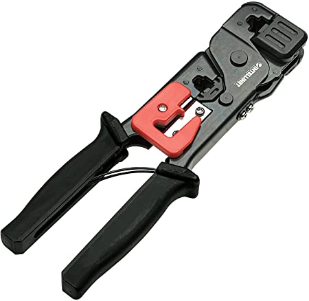 INTELLINET Modular Plug Crimp Tool RJ-11/12 and RJ-45 Crimp/Cutter tool 0766623210836