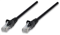 INTELLINET Patch kábel Cat5E, UTP - 1m , čierny