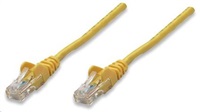 INTELLINET Patch kábel Cat5E, UTP - 1m , žltý