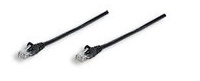 INTELLINET Patch kábel Cat5E, UTP - 3m , čierny