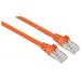 INTELLINET Patch kábel Cat6, S/FTP, LSOH - 1m , oranžový