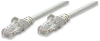 Intellinet patch kábel, Cat6, U/UTP, RJ45-Male/RJ45-Male, 15m, šedý 336772