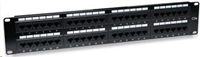 INTELLINET Patch panel 48port Cat5e, UTP,čierny, 2U 513579