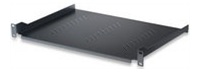 INTELLINET Polička Univerzálna 2-body uchytenia, 2U, 350 mm. max. hmotnosť do 15 kg,čierna 710954