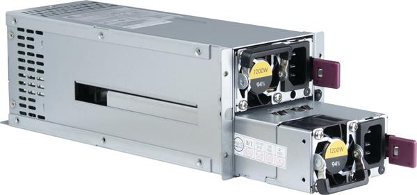INTER-TECH zdroj server IPC ASPOWER R2A-DV1200-N 1200W (redundantní) 9997004
