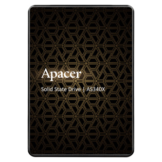 Interný disk SSD 3D NAND Apacer 2.5", SATA III 6Gb/s, 480GB, AS340X, AP480GAS340XC-1, 550 MB/s-R, 5