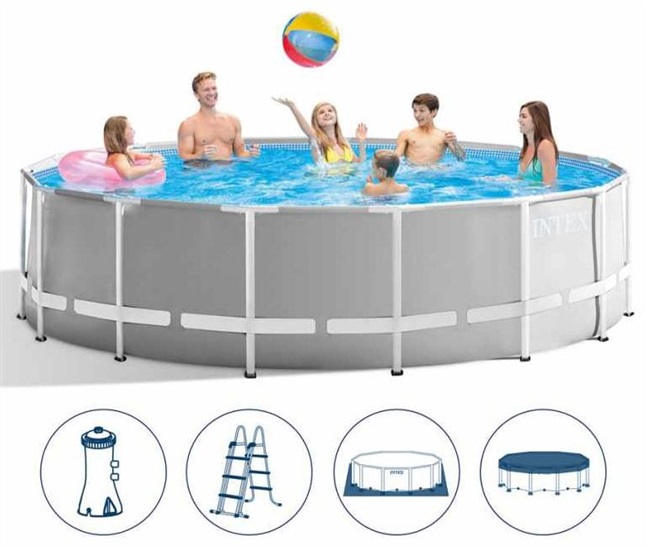 Intex 26724 Bazén Intex 26724 Prism Fram 6941057414379