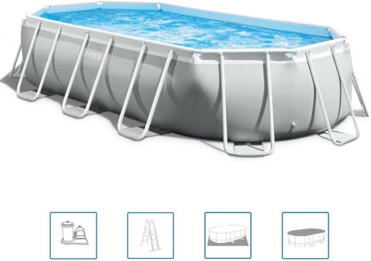 Intex 26796 Bazén Intex 26796 Prism Fram 6941057414829