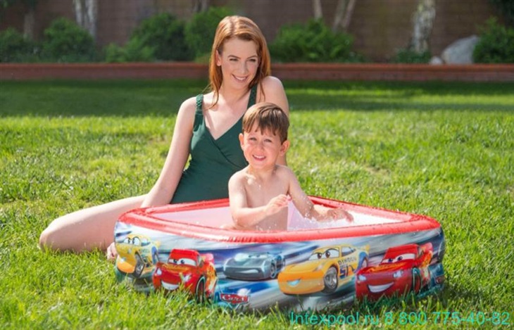 INTEX 57101NPINT Bazének dětský Cars 6941057402895