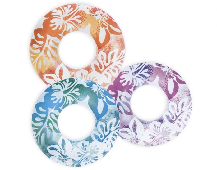 INTEX 59251NPINT Kruh plovací Květiny 91