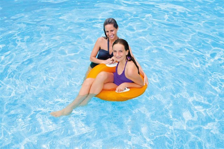 INTEX 59258NPINT Kruh plovací s úchyty 6941057452586