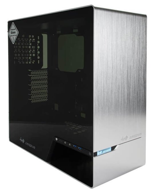 InWin case B1 Mesh, 200W PSU GOLD included, Mini ITX, Black IW-905-SILOLED