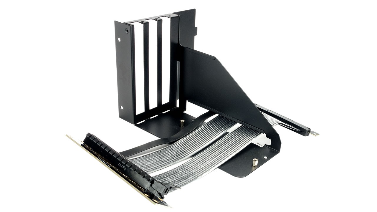 InWin PCI-E 4.0x16 Riser Cable & Bracket (Vertically Mount GPU Adapter) IW-PCIE4-25-BRACKET
