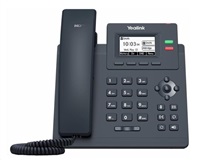 IP telefón Yealink SIP-T31G, 2,3" grafika 132x64, 2x RJ45 10/100/1000, PoE, 2x SIP, s adaptérom SIP-T31G//BAZAR