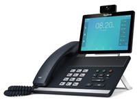 IP telefón Yealink VP59, 8" 1280x800 LCD, 2x 10/100/1000, Wi-Fi, Bluetooth, FHD kamera, PoE, 16xSIP, 2xUSB, bez adaptér