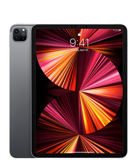 iPad Pro 11" Wi-Fi 128GB Space Gray (2021) MHQR3FD/A