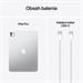 iPad Pro 11" Wi-Fi + Cellular 1TB štandardné sklo - Strieborný (2025) ME2V4HC/A