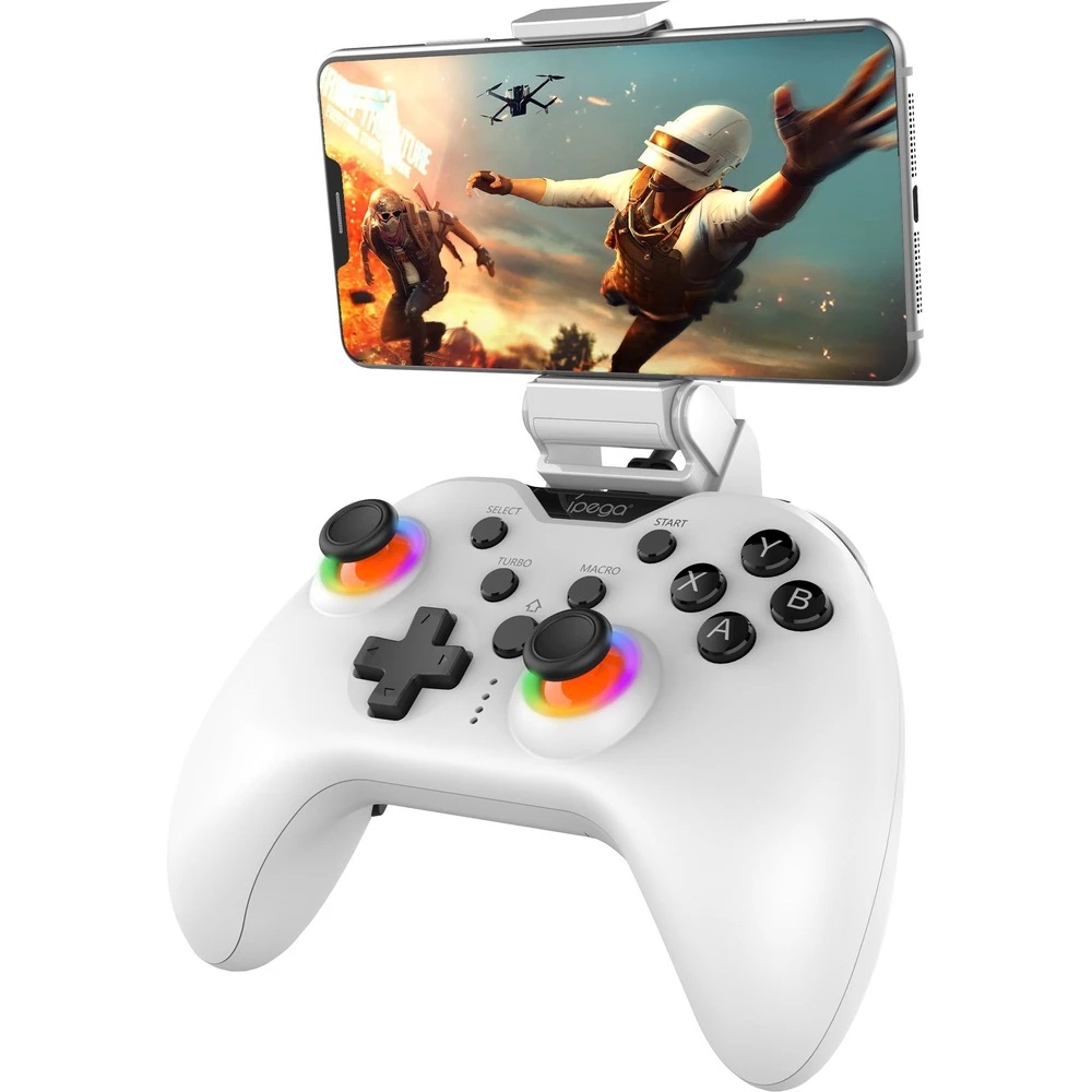 iPega 9111B Bluetooth RGB Gamepad pro Android/iOS/PS3/PS4/PC/N-Switch White 6974363711771