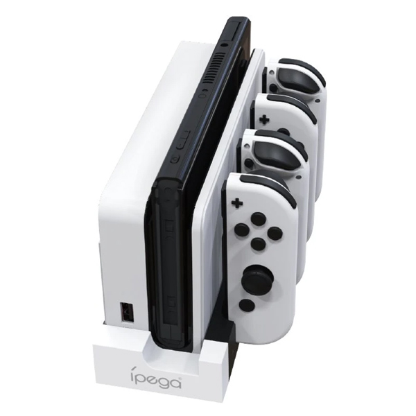 iPega 9186 Charging dock for Nintendo Switch Joy-con, white black 57983115499