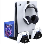 iPega nabíjecí stanice s chlazením P5023 pro PS5, černá 57983108737