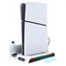 iPega PlayStation 5 Slim, Dualsense, Pulse 3D RGB dock w/ cooling, white PG-P5S006