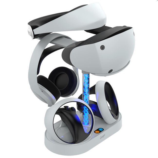 iPega PlayStation 5 VR2 rainbow dual charge stand PG-P5V001