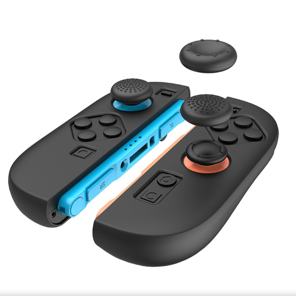 iPega SW2083A Silikónové Krytky JoyCon Ovládače pre Nintendo Switch 2, black