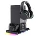 iPega XBX024S Multifunctional charging RGB stand with cooling for Xbox, black 57983122487