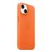 iPhone 14+ Leather Case with MagSafe - Orange MPPF3ZM/A