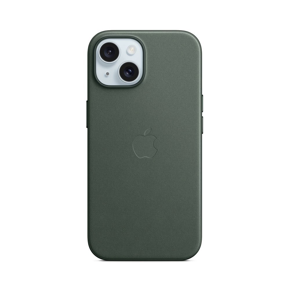 iPhone 15 FineWoven Case with MagSafe - Evergreen MT3J3ZM/A