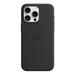 iPhone 15 Pro Max Silicone Case with MagSafe - Black MT1M3ZM/A