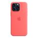 iPhone 15 Pro Max Silicone Case with MagSafe - Guava MT1V3ZM/A