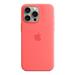 iPhone 15 Pro Max Silicone Case with MagSafe - Guava MT1V3ZM/A
