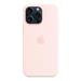 iPhone 15 Pro Max Silicone Case with MagSafe - Light Pink MT1U3ZM/A
