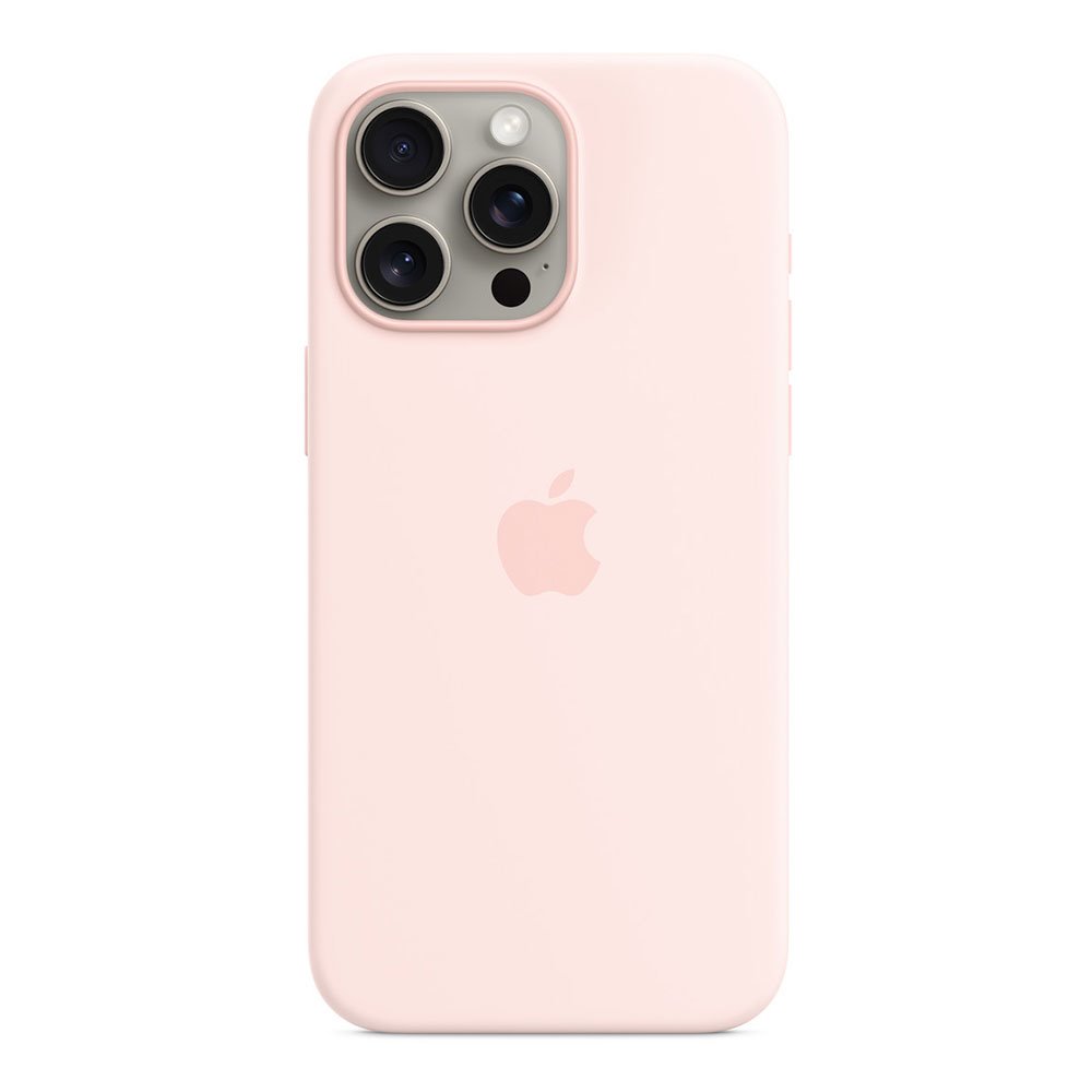 iPhone 15 Pro Max Silicone Case with MagSafe - Light Pink MT1U3ZM/A